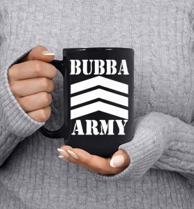 Original-Bubba-Army-Logo-wht-Official-Bubba-Army-Design-Premium_Mug_Black